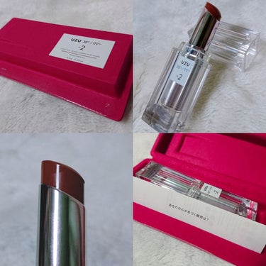 UZU BY FLOWFUSHI  38°C / 99°F Lipstick <TOKYO>のクチコミ「〖UZU 38℃/99ﾟF －2℃  Lipstick <TOKYO>〗



どうもこんにち.....」（3枚目）