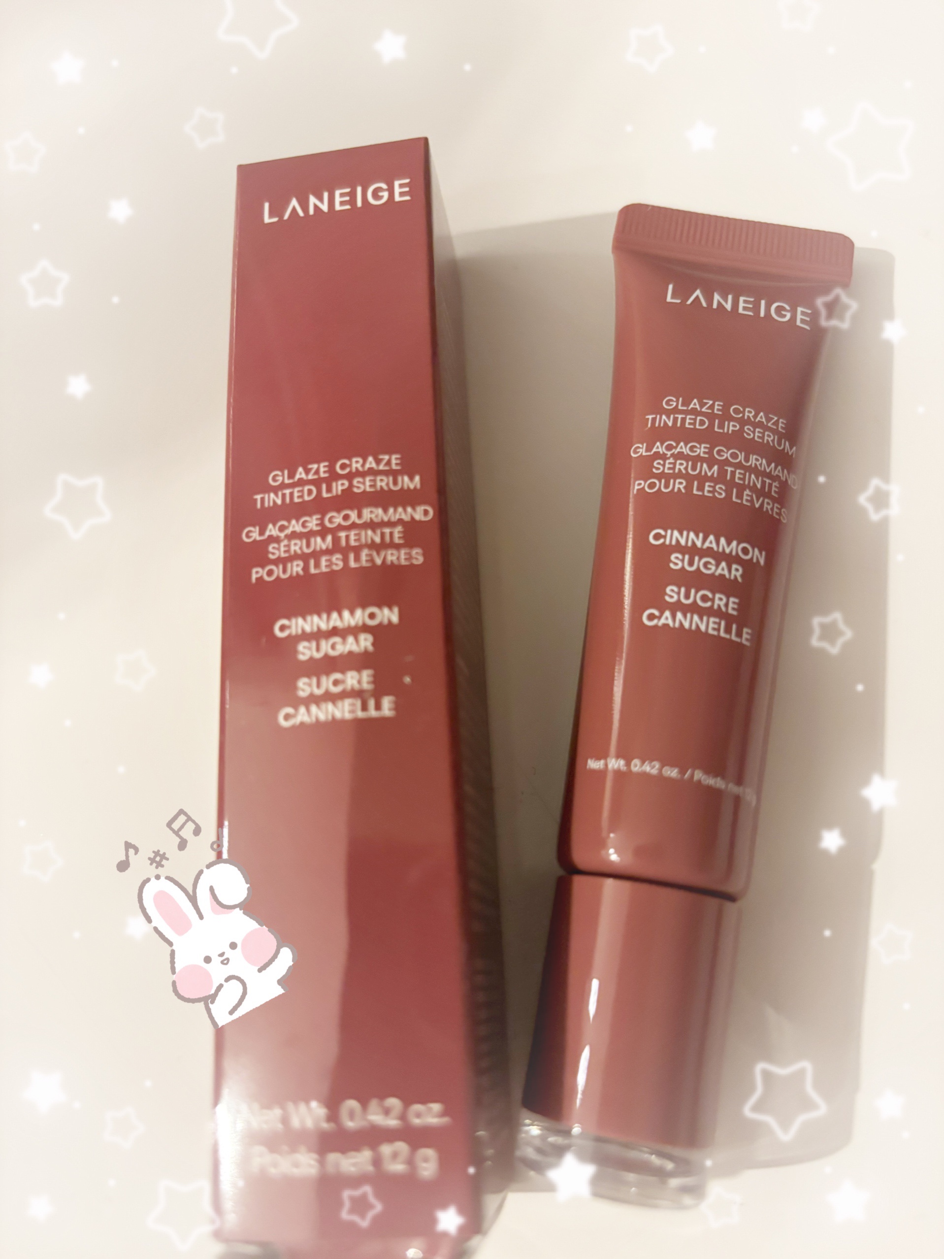 グレイズ ティントリップセラム/LANEIGE/リップ美容液を使ったクチコミ（1枚目）