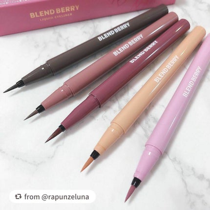 プレイフル リキッドアイライナー/BLEND BERRY/リキッドアイライナーを使ったクチコミ(5枚目)