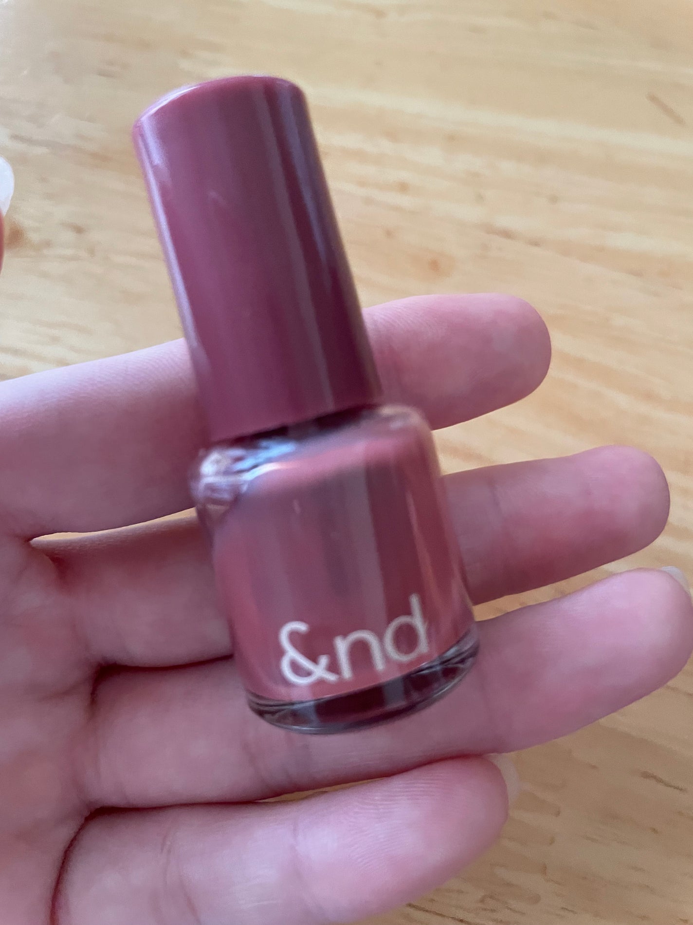 アンドバイロムアンド グラッシードロップネイル/&nd by rom&nd/マニキュアを使ったクチコミ(1枚目)
