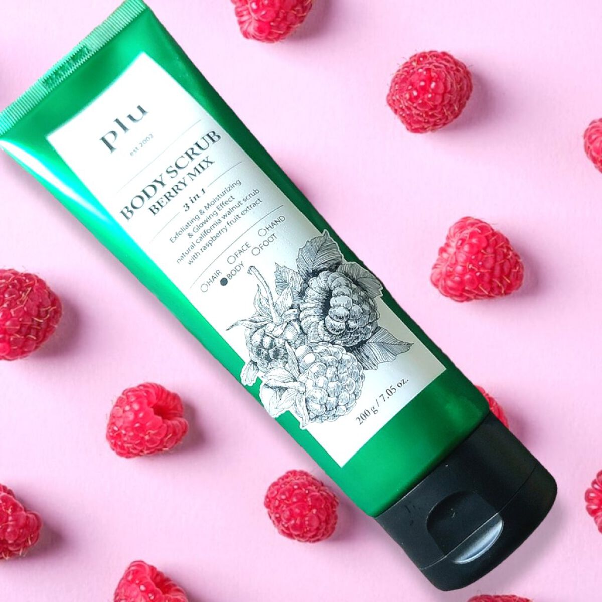 オリジナルボディスクラブ ベリーミックス/plu/ボディスクラブを使ったクチコミ（1枚目）