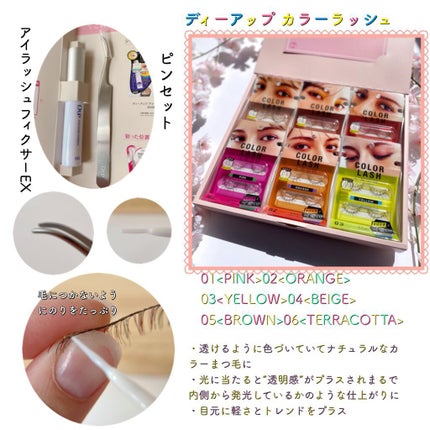 カラーラッシュ/D-UP/つけまつげを使ったクチコミ(2枚目)