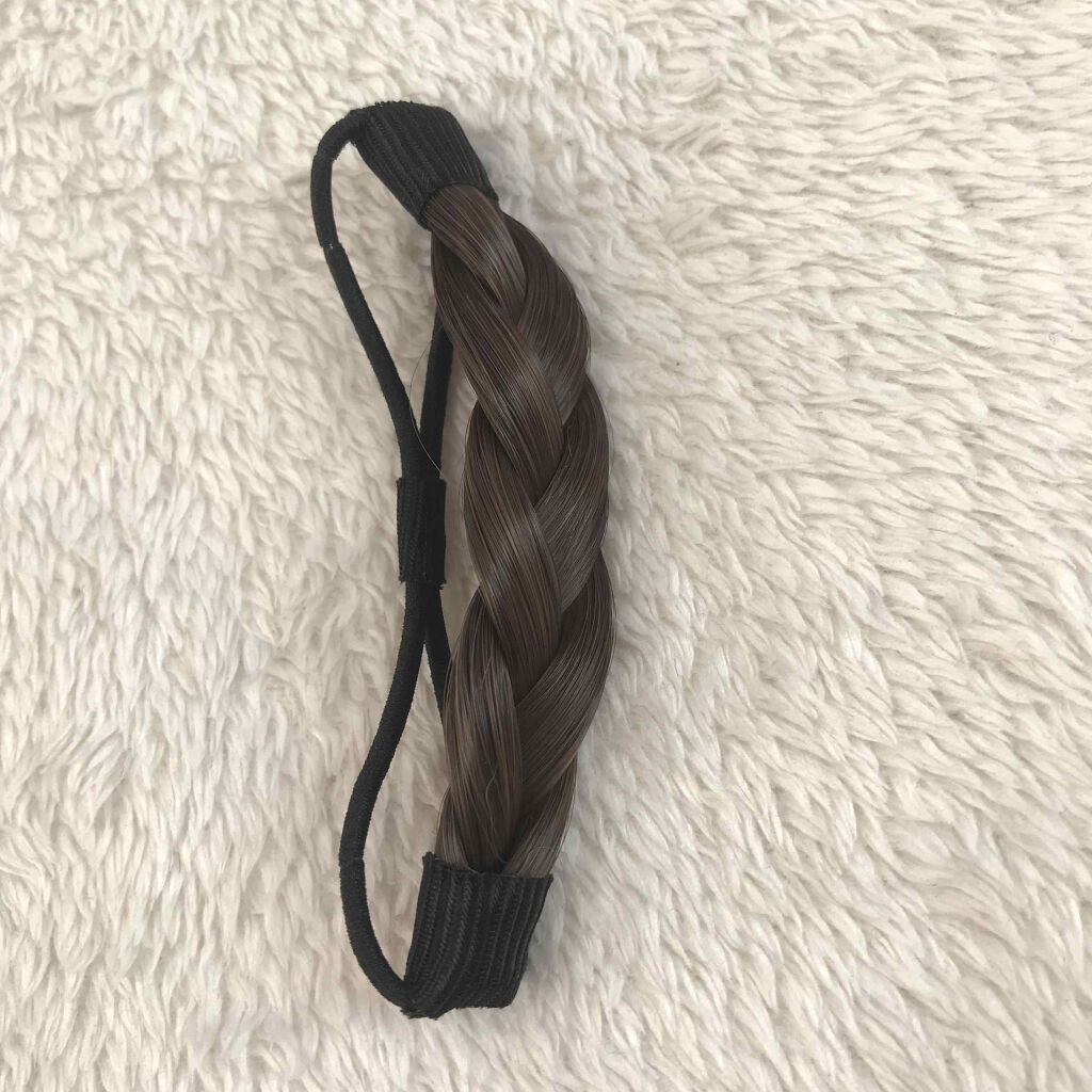ノットアクセ（三つ編み）/ラッキーウィンク/ヘアアクセサリーを使ったクチコミ（2枚目）