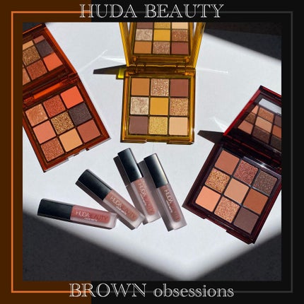 BROWN obsessions/Huda Beauty/アイシャドウパレットを使ったクチコミ(1枚目)
