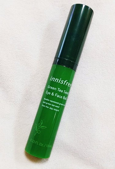 グリーンティーシード アイ＆フェイスボール/innisfree/美容液を使ったクチコミ（1枚目）