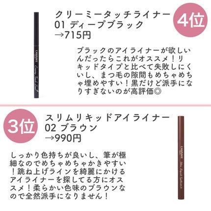 アイライナーペンシル/キャンメイク/ペンシルアイライナーを使ったクチコミ(5枚目)