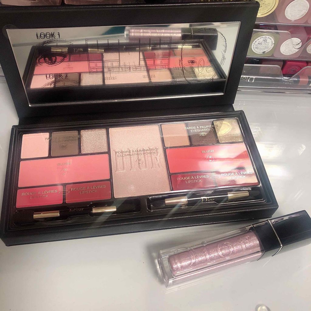 スパークリング マルチユース パレット/Dior/メイクアップキットを使ったクチコミ（3枚目）