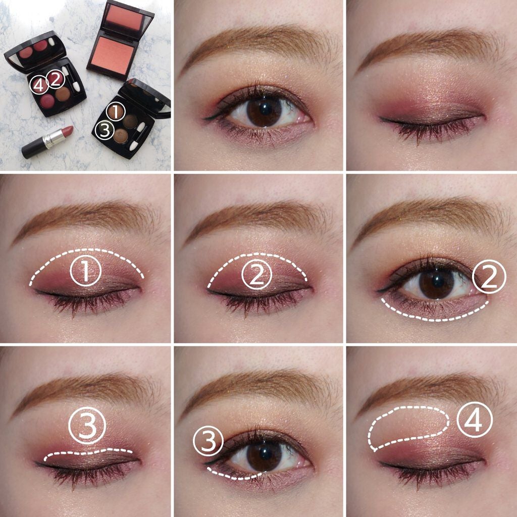 レ キャトル オンブル/CHANEL/アイシャドウパレットを使ったクチコミ(3枚目)