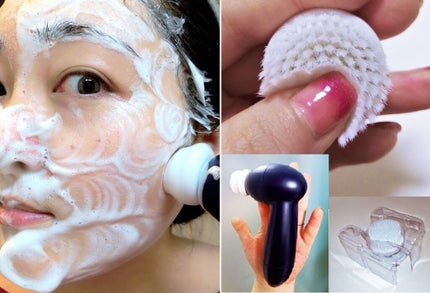 電動洗顔ブラシ ウォッシュ トライアルキット w04-SMP/Areti./トライアルキットを使ったクチコミ(2枚目)