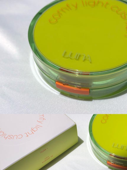 コンフィーライトクッション/LUNA/クッションファンデーションを使ったクチコミ(2枚目)