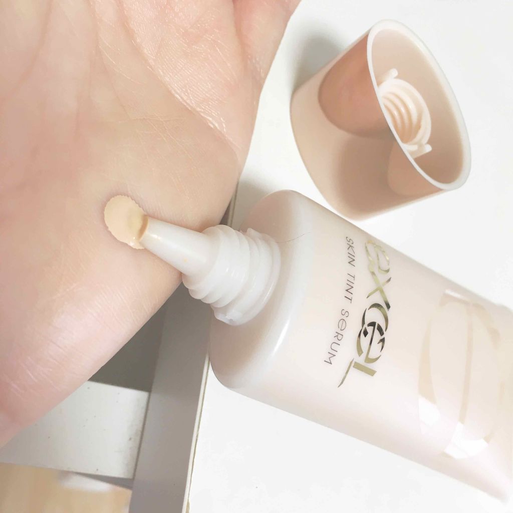 スキンティントセラム/excel/リキッドファンデーションを使ったクチコミ（2枚目）