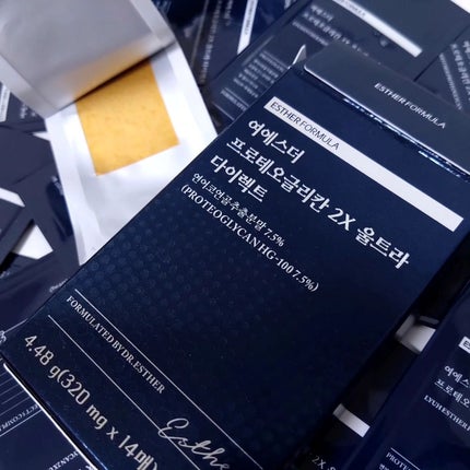 ヨエスタープロテオグリカン2x ウルトラダイレクト/ESTHER FORMULA/健康サプリメントを使ったクチコミ(1枚目)