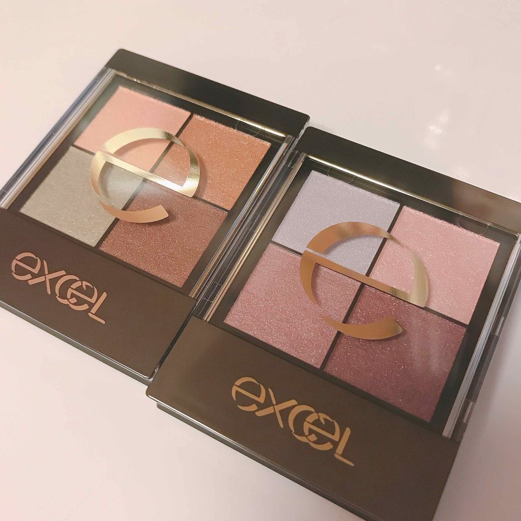 リアルクローズシャドウ/excel/アイシャドウパレットを使ったクチコミ（1枚目）