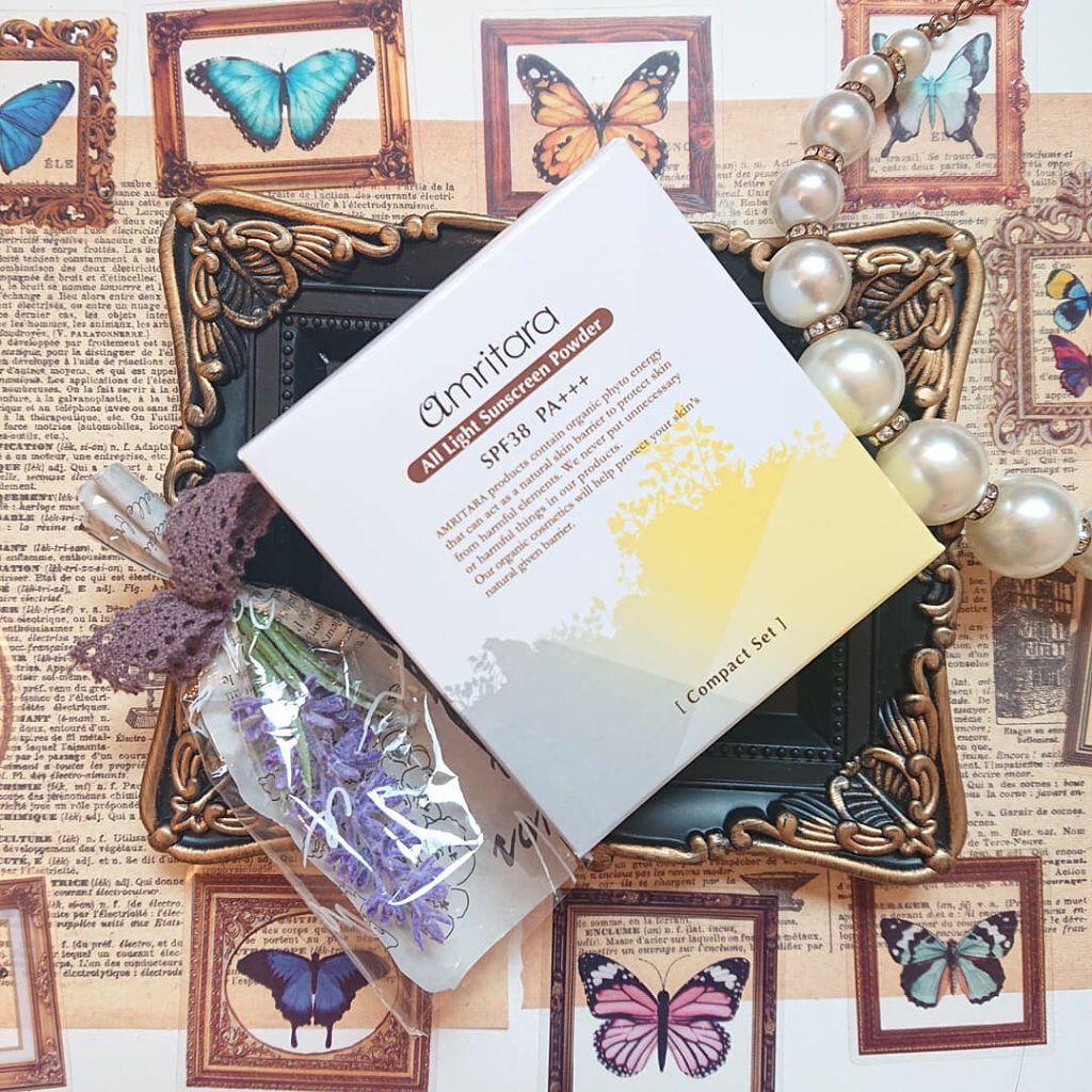 オールライト サンスクリーン パウダー SPF38 PA+++/AMRITARA/日焼け止めパウダーを使ったクチコミ（3枚目）