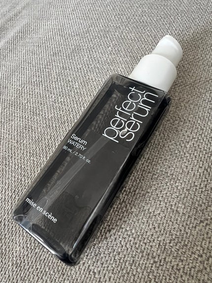 パーフェクトセラム ウォータリーセラム/miseenscene/ヘアオイルを使ったクチコミ(1枚目)