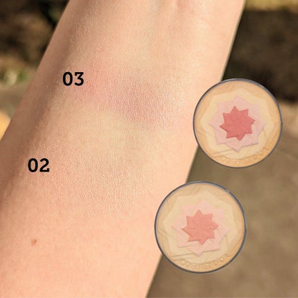 スマイルアップチークスS (マジカルフラット) 03 ウォームレッド/コフレドール/パウダーチークの画像