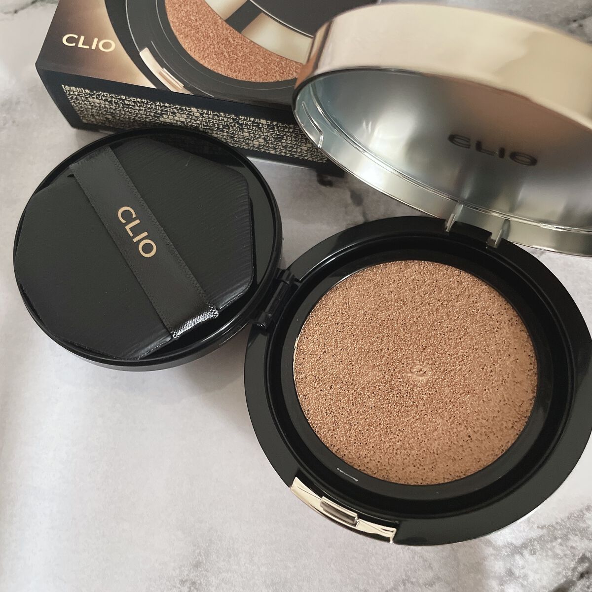 キル カバー フィクサー クッション/CLIO/クッションファンデーションを使ったクチコミ（2枚目）