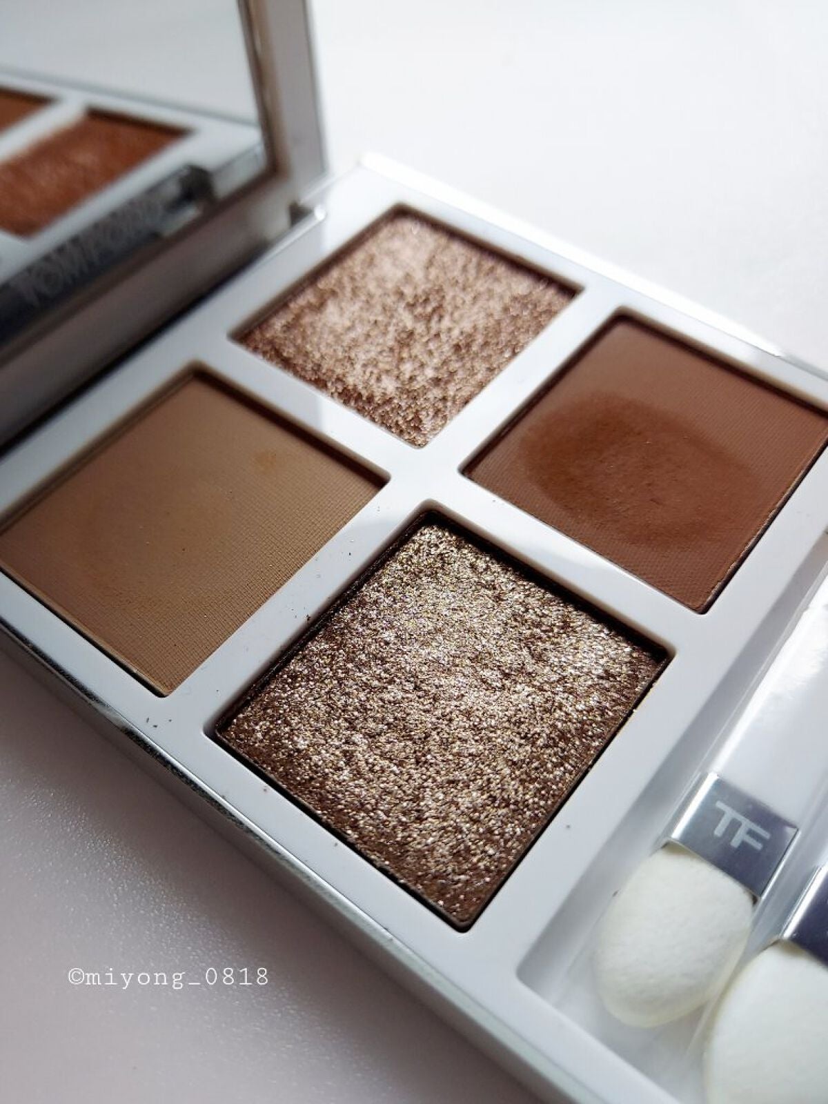 アイ カラー クォード エクストリーム/TOM FORD BEAUTY/アイシャドウパレットを使ったクチコミ(5枚目)