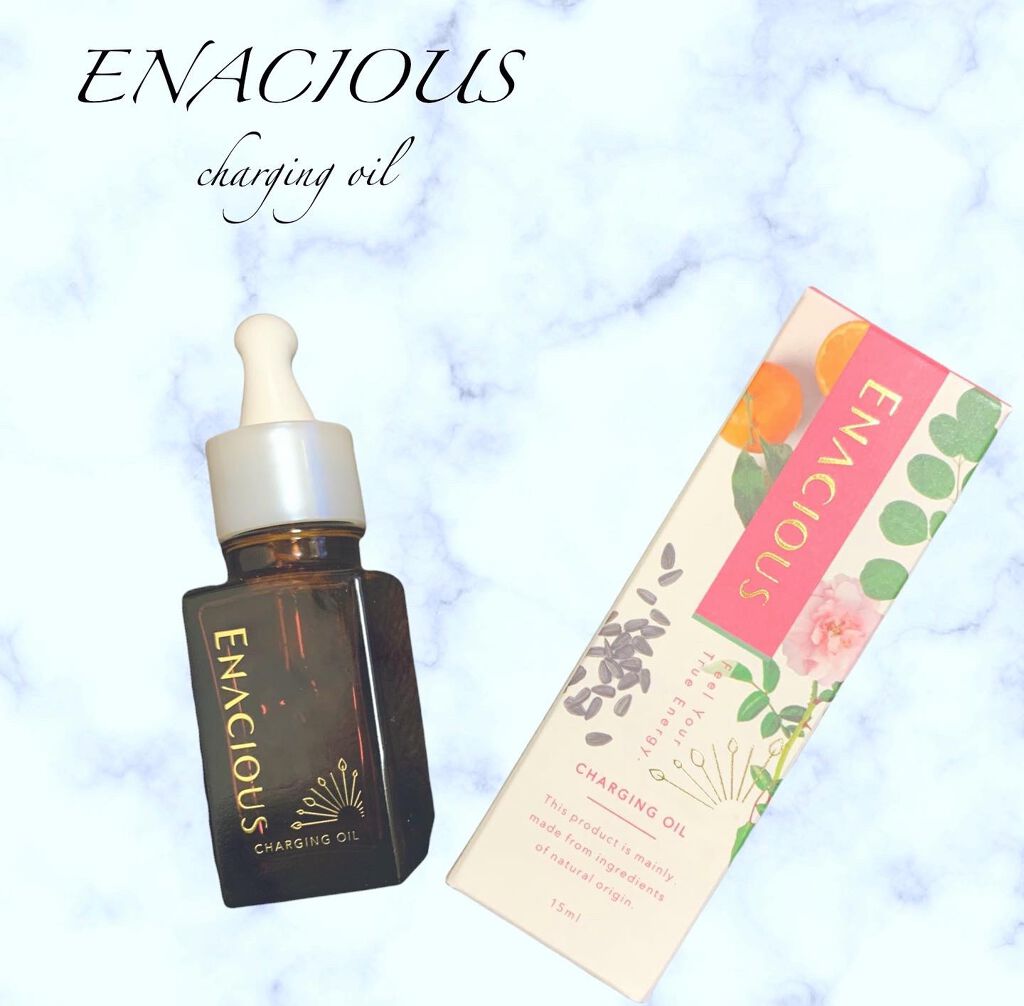 チャージングオイル/エナシャス/フェイスオイルを使ったクチコミ(1枚目)