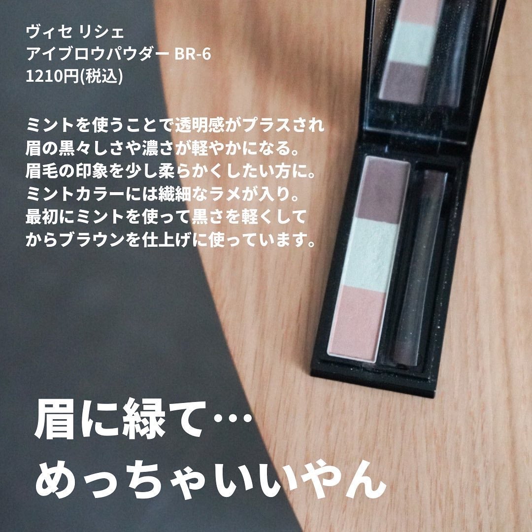 ヴィセ リシェ アイブロウパウダー/Visée/パウダーアイブロウを使ったクチコミ(5枚目)