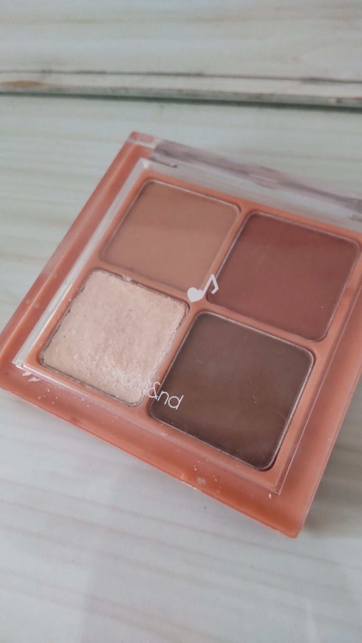 ベターザンアイズ/rom&nd/アイシャドウパレットを使ったクチコミ(1枚目)