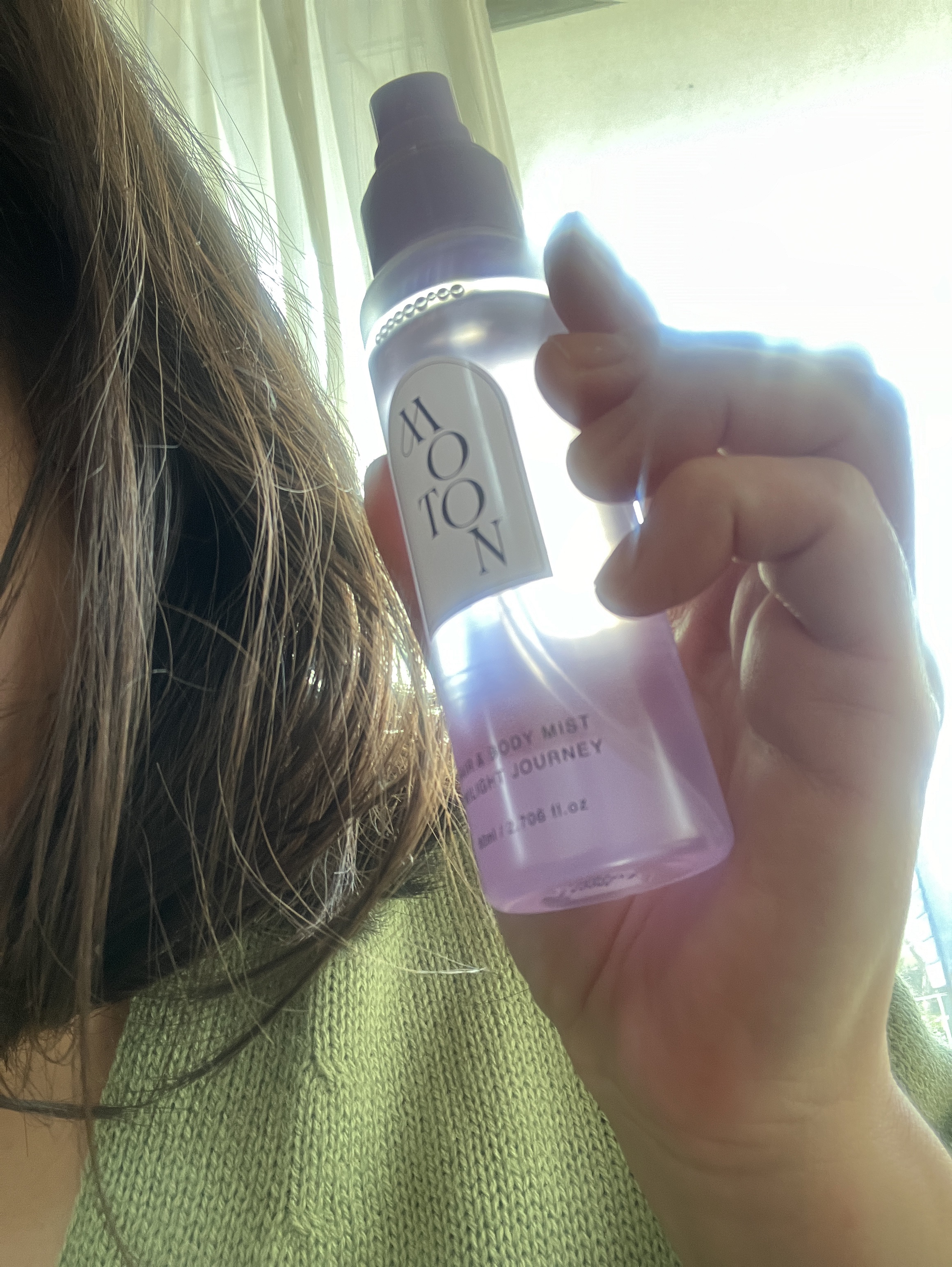 MOTON ヘア&ボディミスト トワイライトジャーニー/MOTON/香水(レディース)を使ったクチコミ（3枚目）