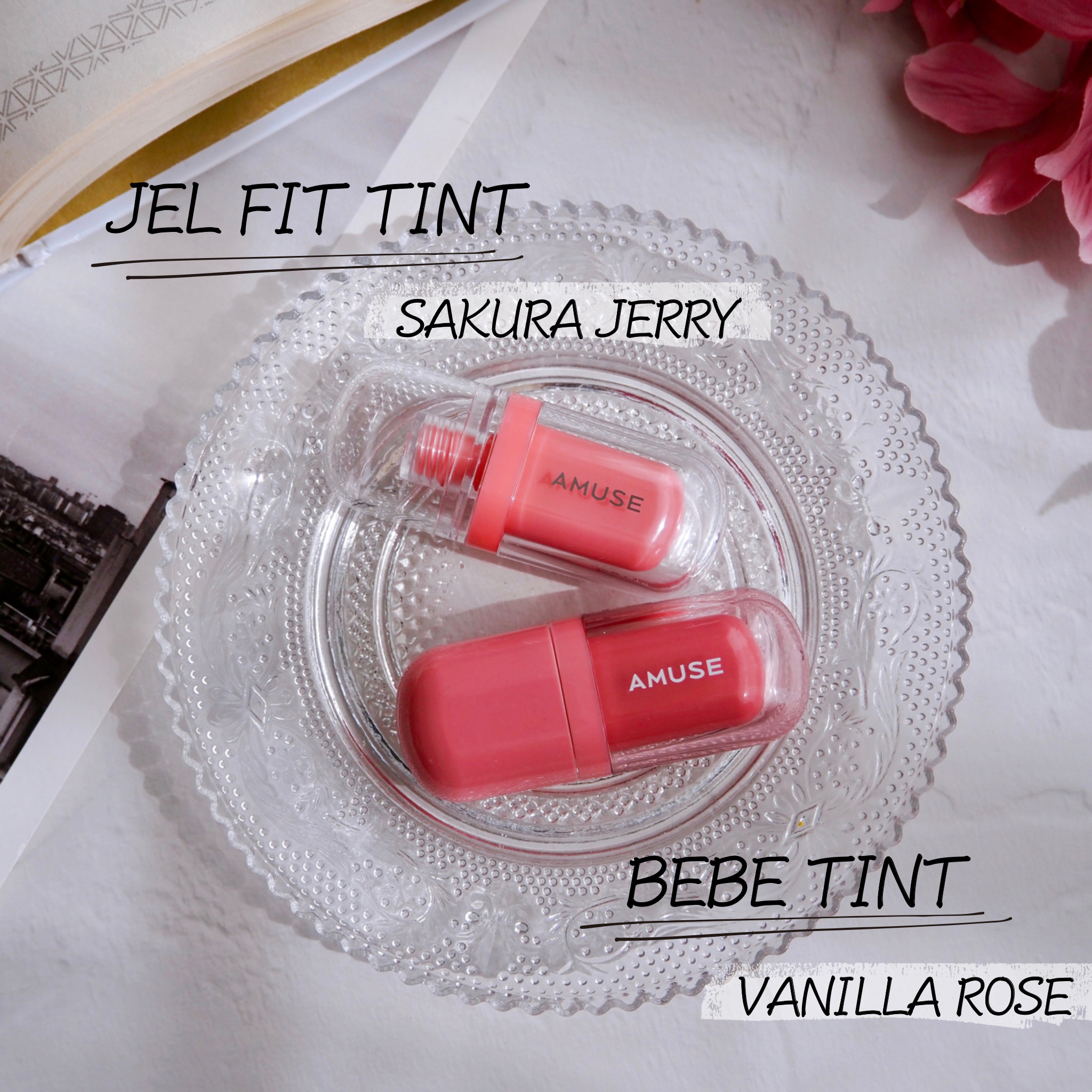 ジェルフィットティント/AMUSE/リップティントを使ったクチコミ（1枚目）
