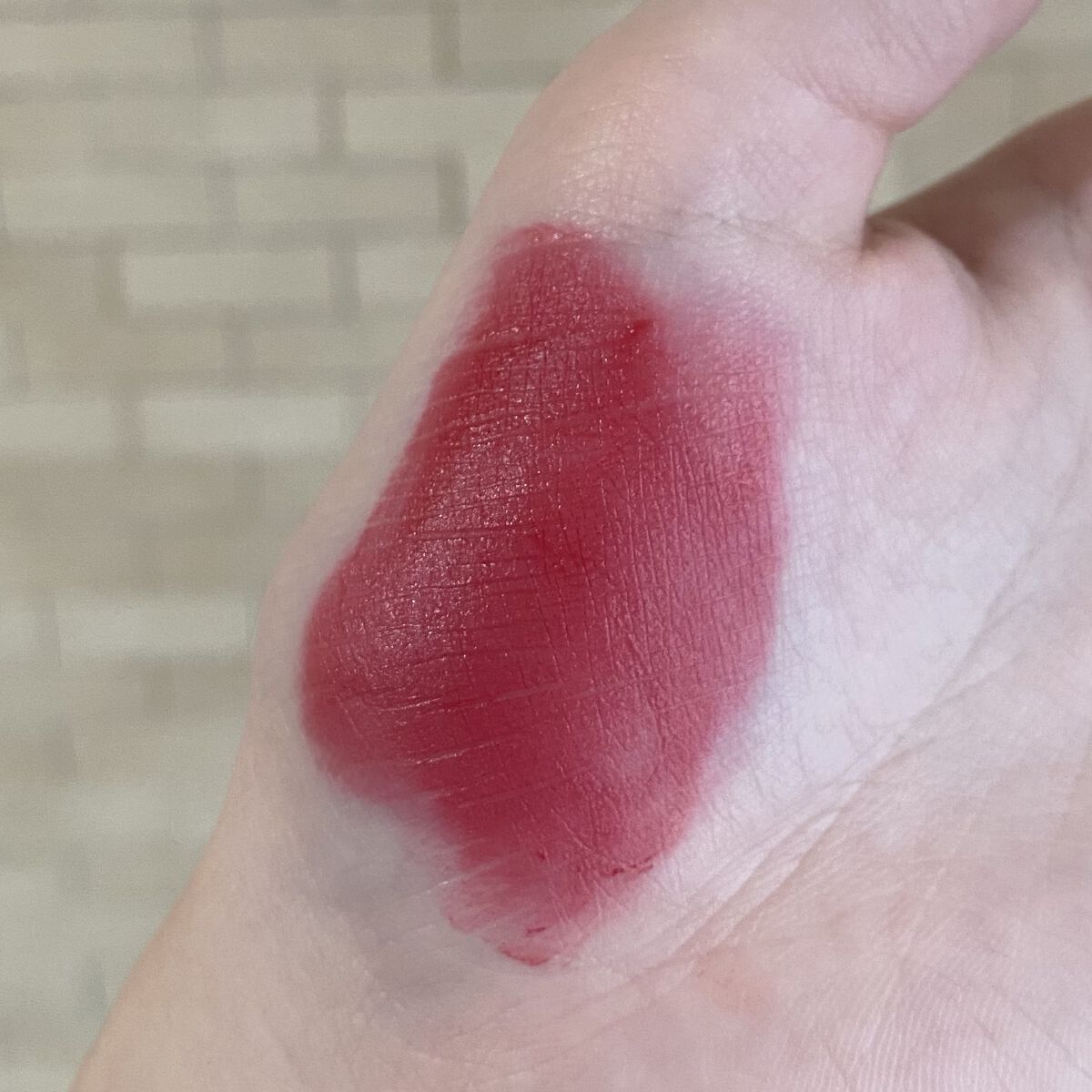 ゼロベルベットティント 09 ポーラー(POLAR)/rom&nd/リップティントを使ったクチコミ（2枚目）