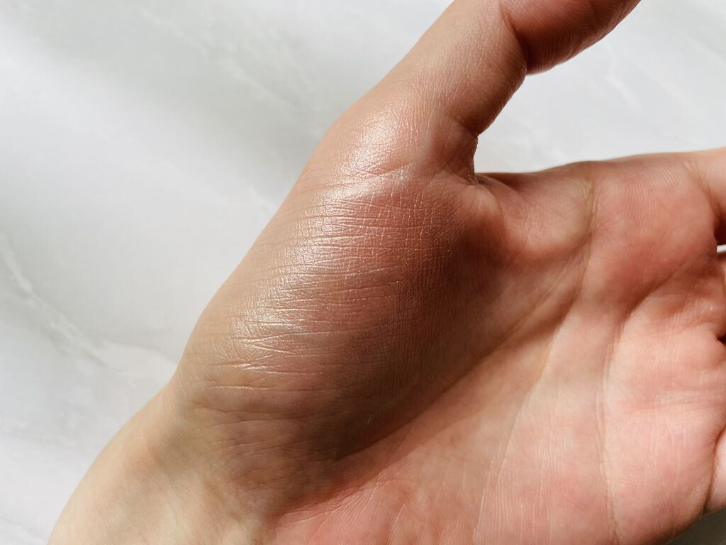 ドレープド シマーグロウ DS03 ブロンズグロウ/excel/パウダーハイライトを使ったクチコミ（2枚目）