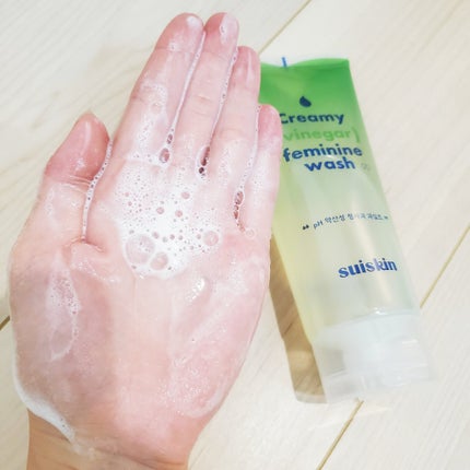クリーミービネガーフェミニンウォッシュ/suiskin/ボディソープを使ったクチコミ(4枚目)