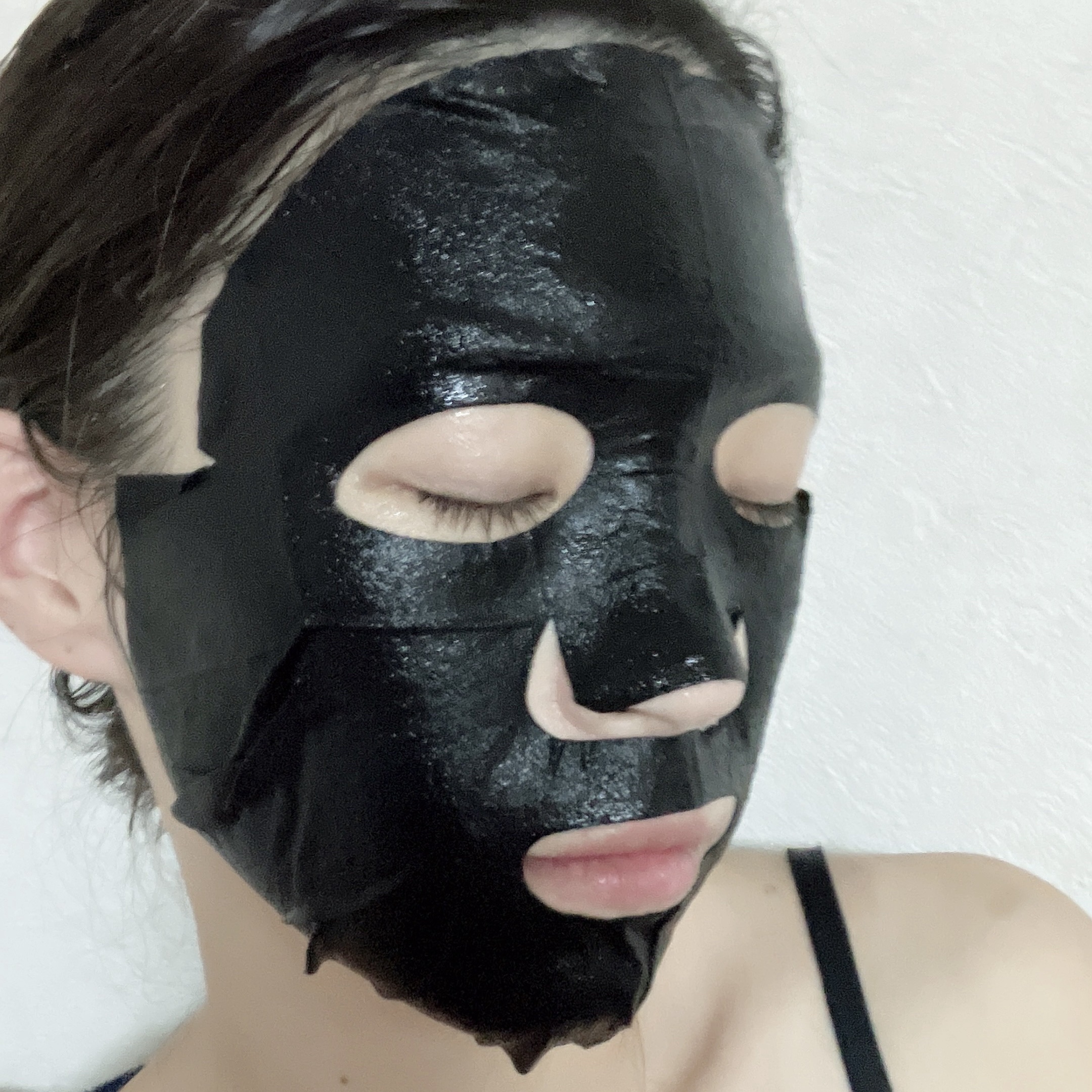 SECTION 00 ブラックフェイスマスク SECTION 00 ブラックフェイスマスク 大人用ブラック保護フェイス