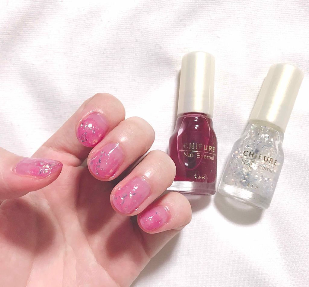 ネイル エナメル/ちふれ/マニキュアを使ったクチコミ（1枚目）