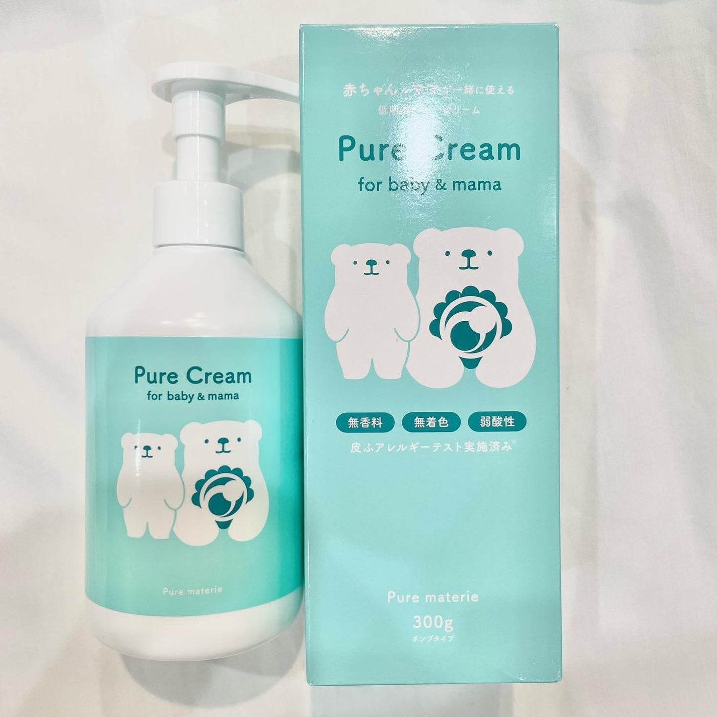 ピュア マテリエ ベビークリーム/pure materie/ボディクリームを使ったクチコミ(2枚目)