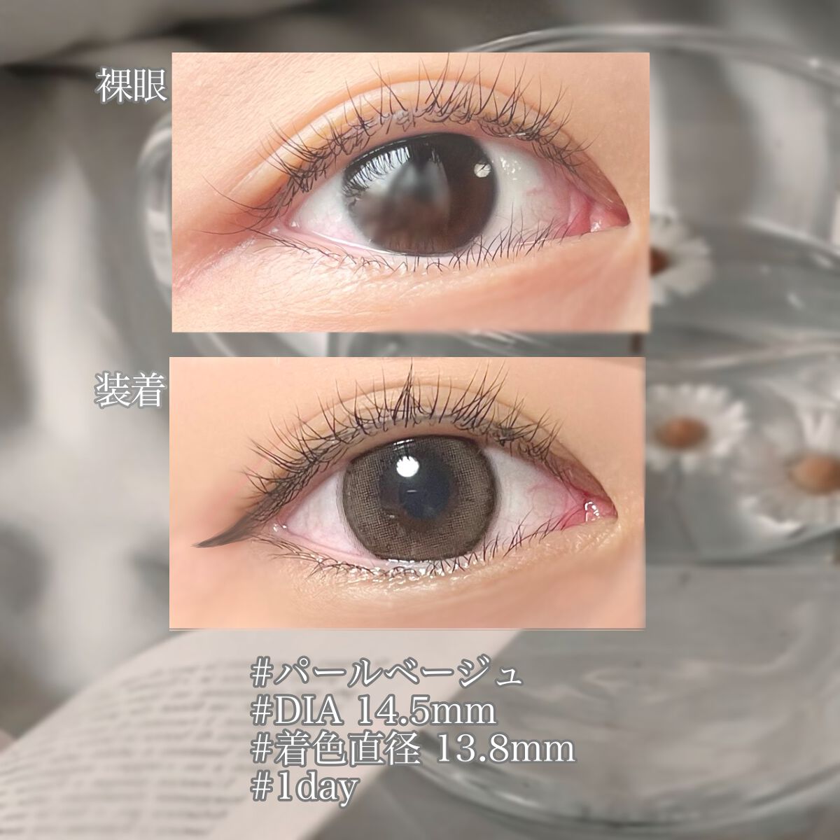 エバーカラーワンデー ナチュラル/エバーカラー/ワンデー(1DAY)カラコンを使ったクチコミ(2枚目)