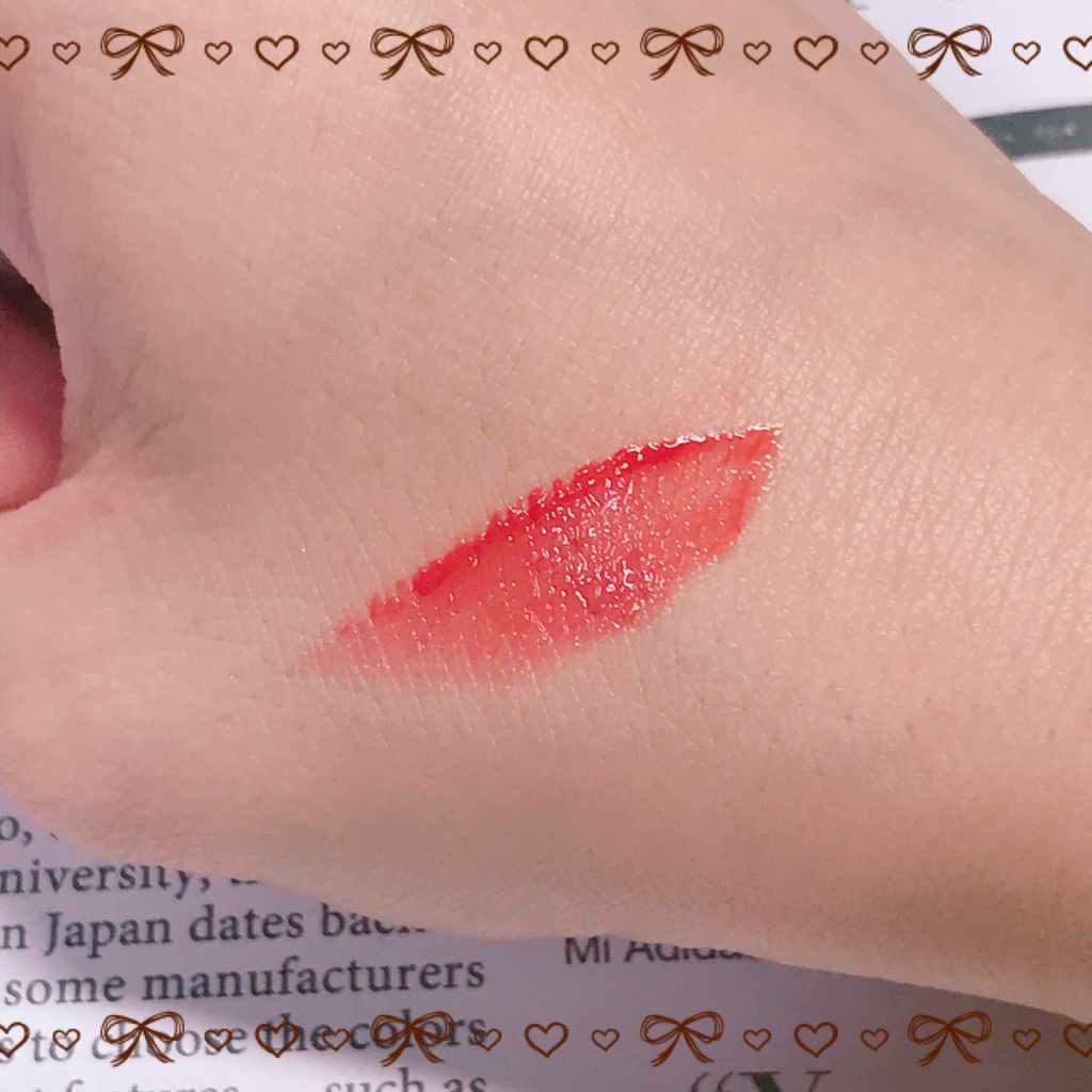 シャインシックリップラッカー BE101 ミスティーシルエット/ETUDE/リップグロスを使ったクチコミ（2枚目）