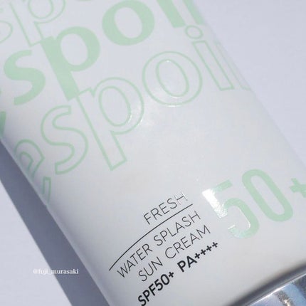 ウォータースプラッシュサンクリーム/espoir/日焼け止め・UVケアを使ったクチコミ(2枚目)