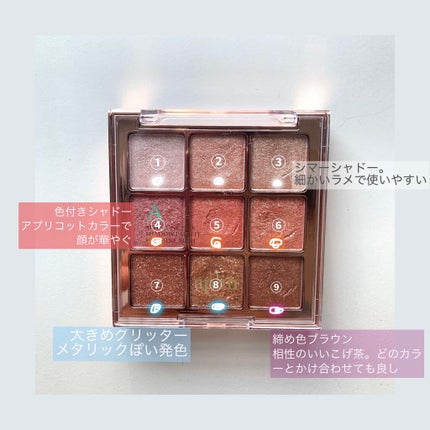 ワンピックアイシャドウパレット/APLIN/アイシャドウパレットを使ったクチコミ(5枚目)
