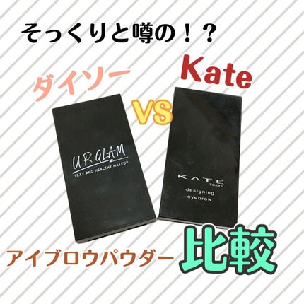 ケイト デザイニングアイブロウ3D/KATE/パウダーアイブロウを使ったクチコミ(1枚目)