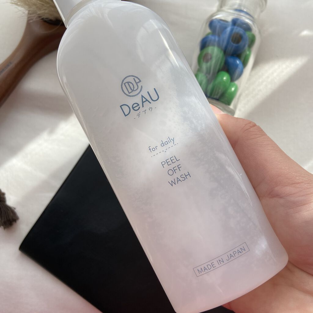 ピールオフウォッシュ/DeAU(デアウ)/泡洗顔を使ったクチコミ（2枚目）