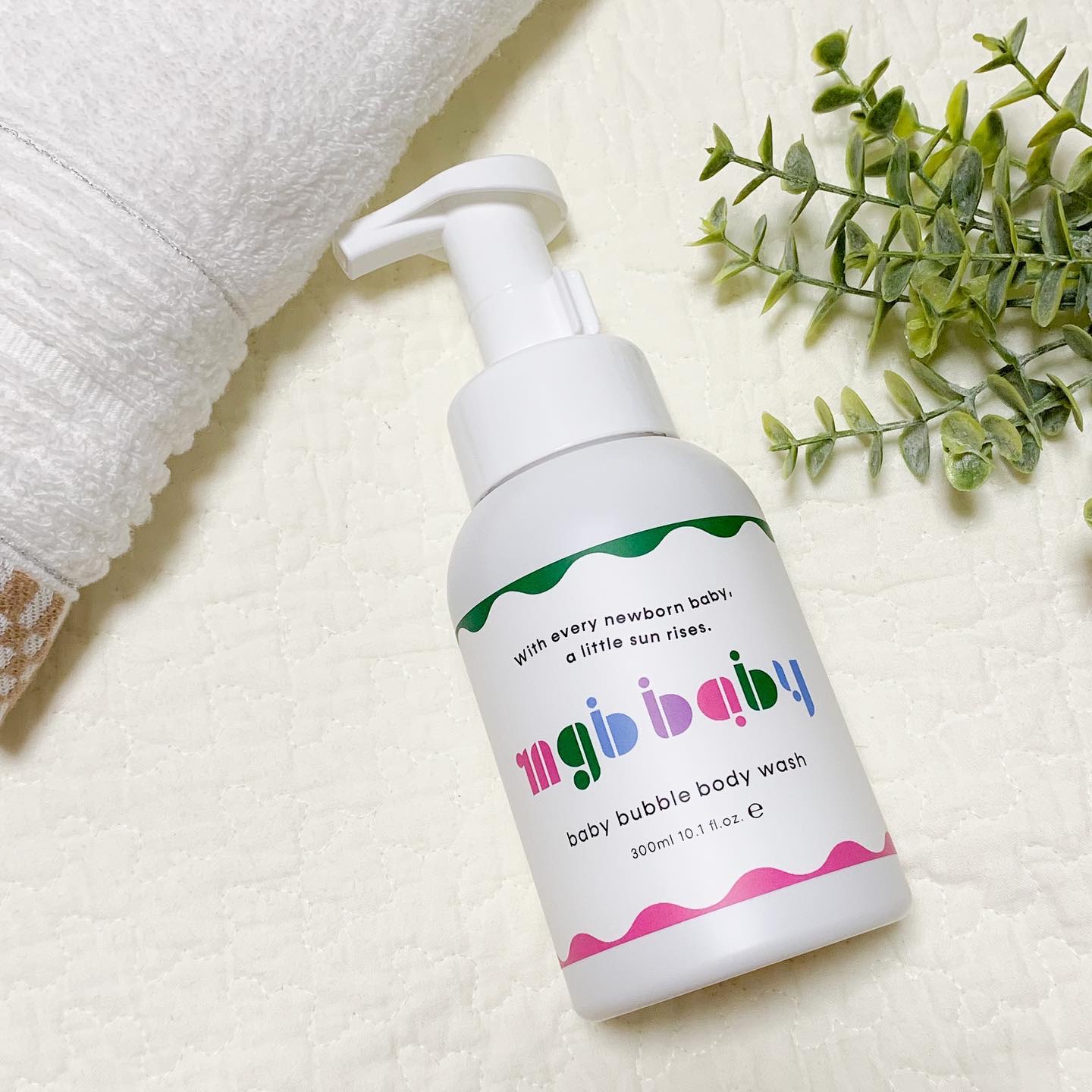 ベビーバブルボディウォッシュ/mgb baby/ボディソープを使ったクチコミ（2枚目）