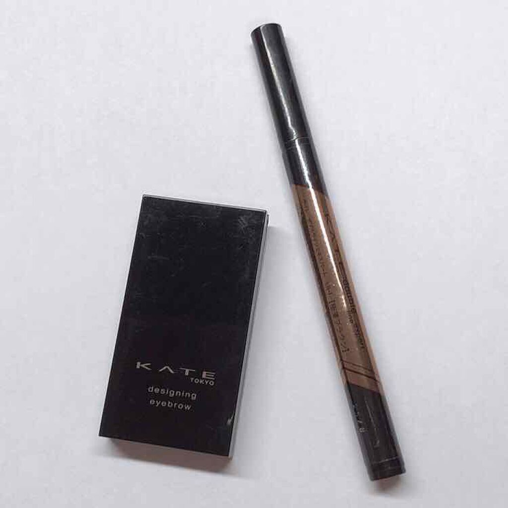 ケイト デザイニングアイブロウ3D/KATE/パウダーアイブロウを使ったクチコミ（2枚目）