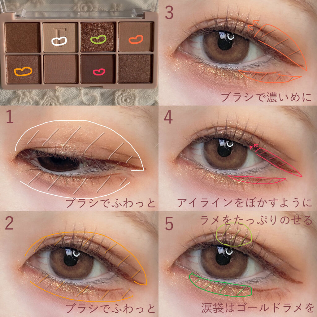 ラッスルアイシャドウパレット/Flynn/アイシャドウパレットを使ったクチコミ（2枚目）