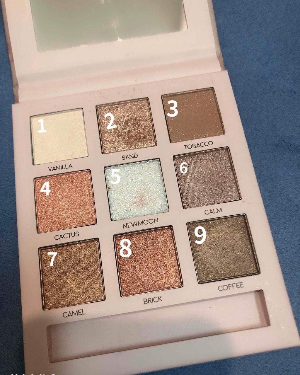 マイシャドウパレット/play on make/アイシャドウパレットを使ったクチコミ(2枚目)