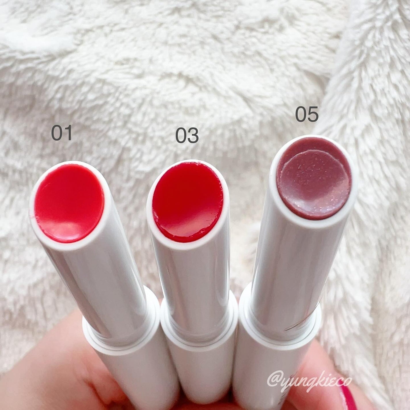 ベアグローペプチドメルティングバーム/PINATE/口紅を使ったクチコミ(2枚目)