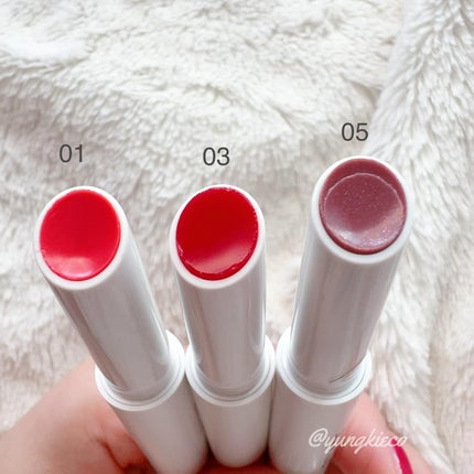 ベアグローペプチドメルティングバーム/PINATE/口紅を使ったクチコミ(2枚目)