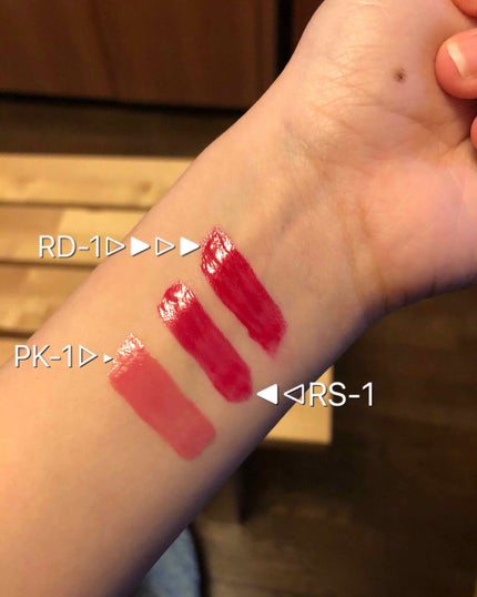 UR GLAM LIQUID ROUGE/U R GLAM/口紅を使ったクチコミ(3枚目)