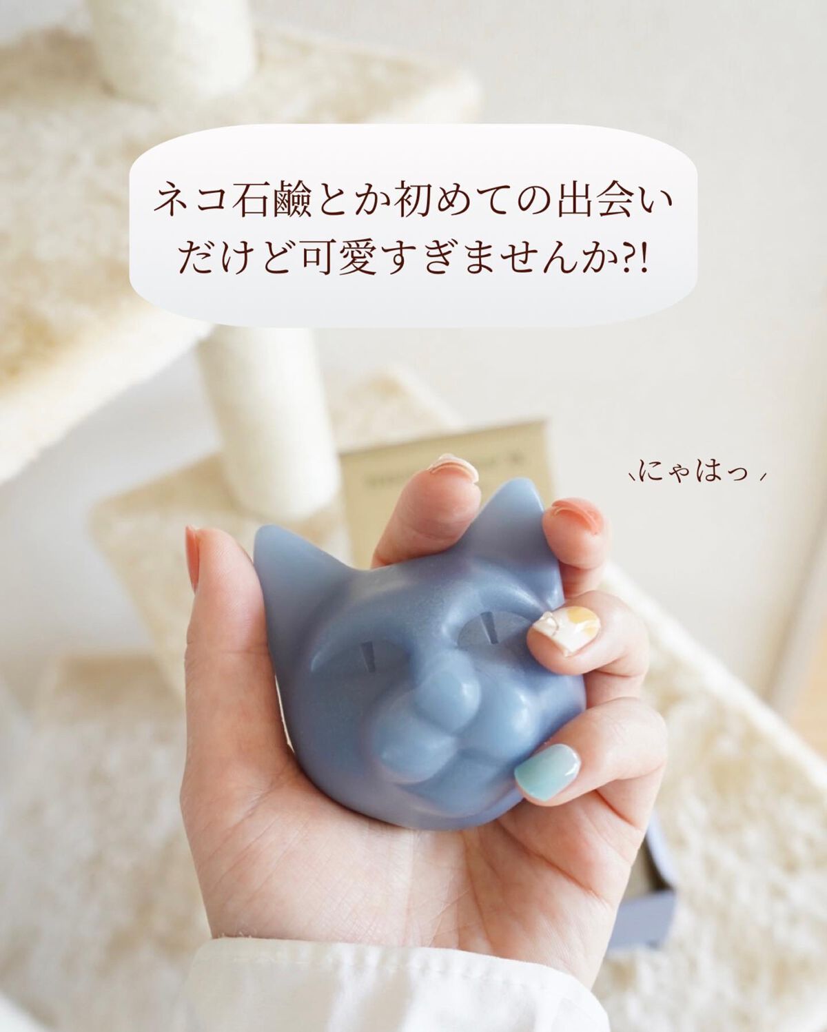 ハコイリネコ Biwa/9.kyuu(キュウ)/洗顔石鹸を使ったクチコミ(6枚目)