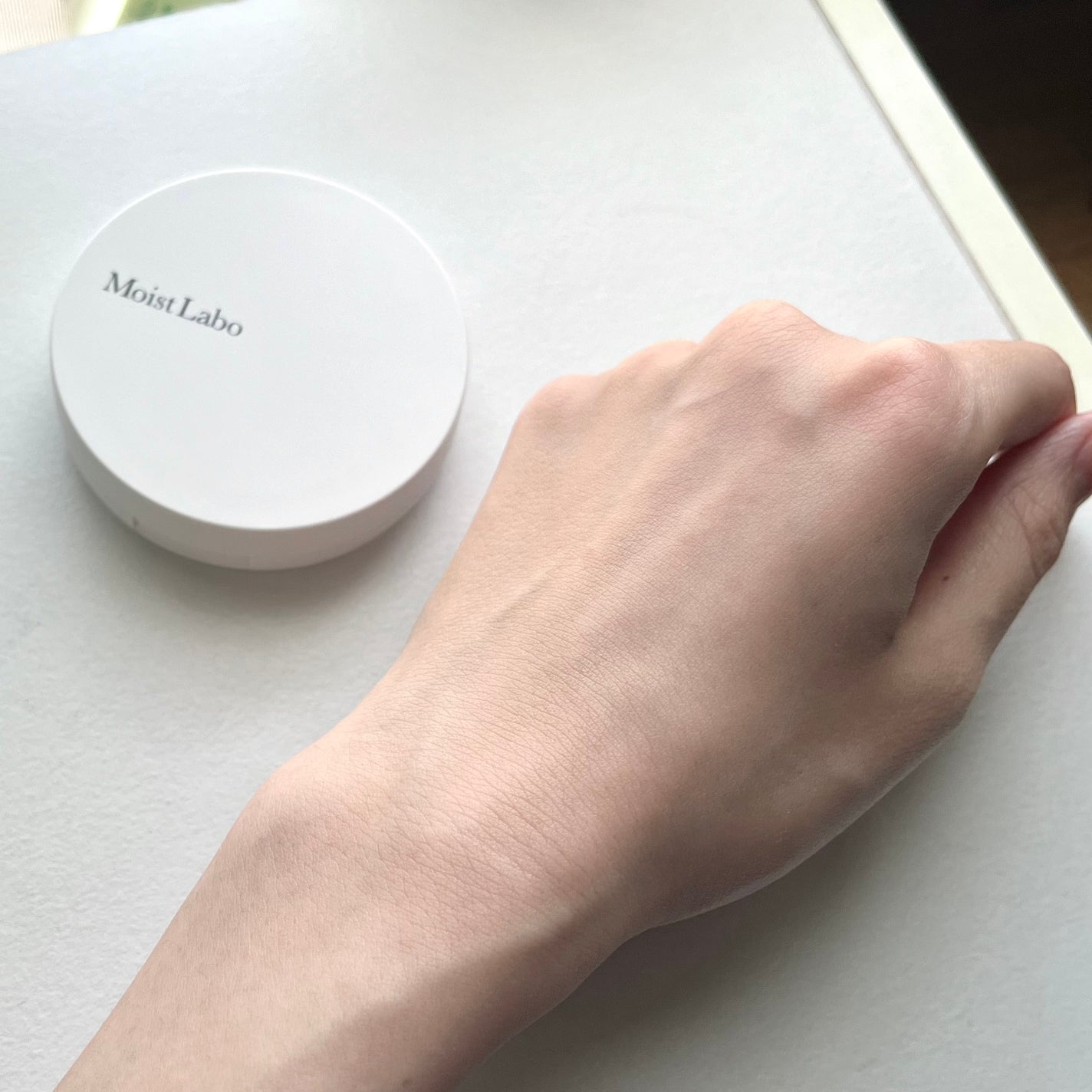 パウダレスフィットファンデーション/Moist Labo/パウダーファンデーションを使ったクチコミ(3枚目)