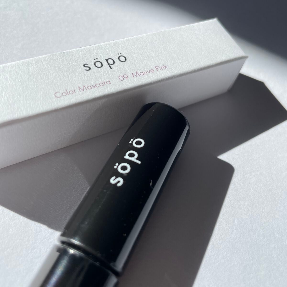 カラーマスカラ/sopo/マスカラを使ったクチコミ(1枚目)