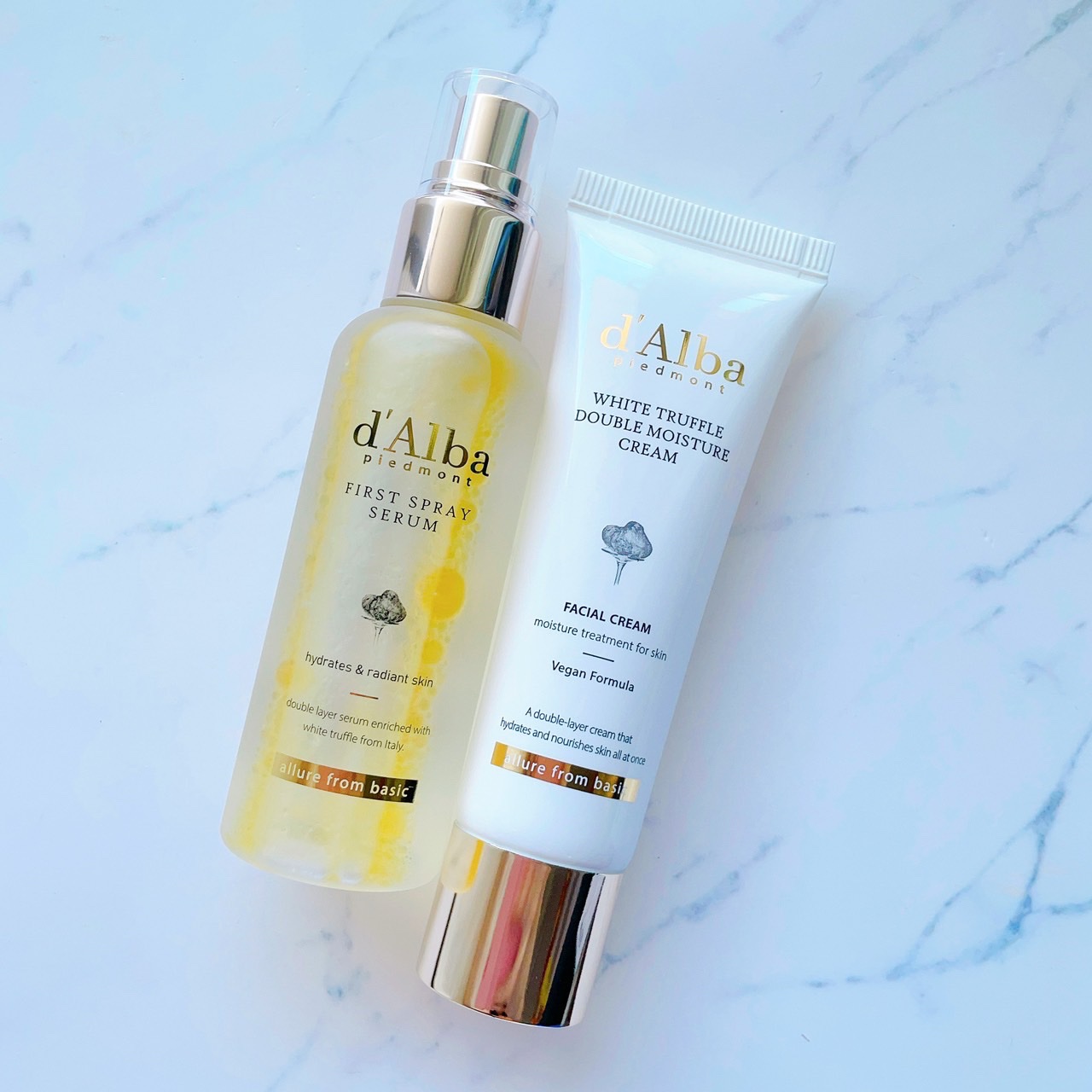 ダルバ ホワイトトリュフファーストスプレーセラム/ダルバ/ミスト状化粧水を使ったクチコミ（1枚目）
